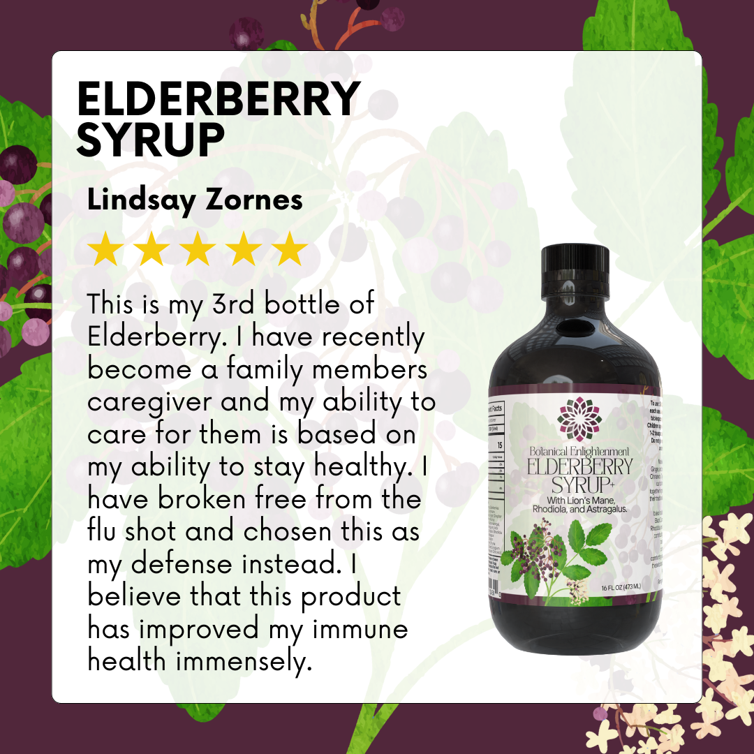 Botanical Enlightenment Elderberry Syrup
