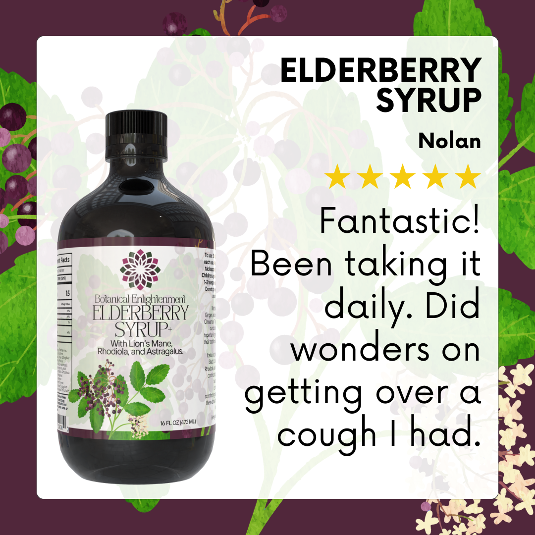 Botanical Enlightenment Elderberry Syrup