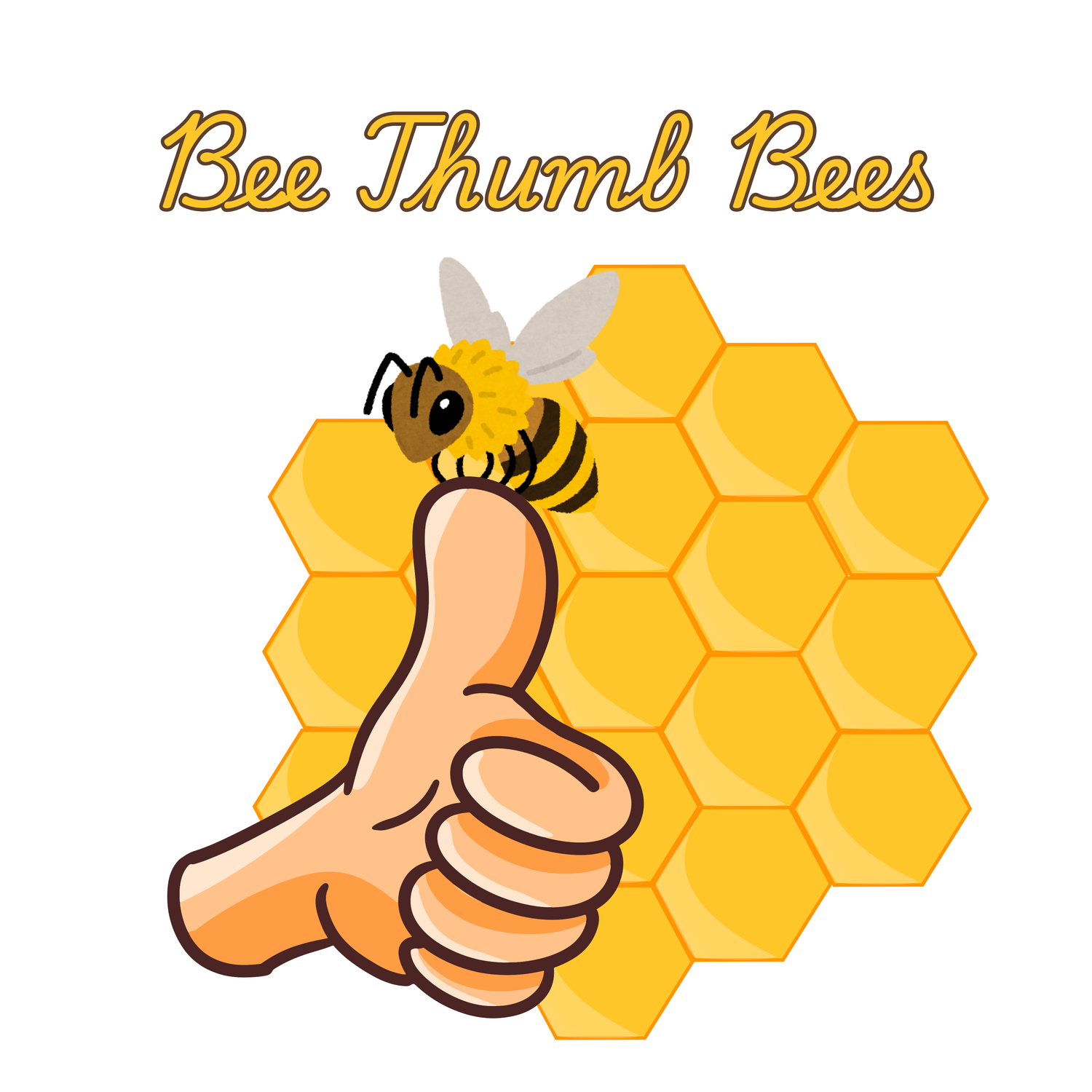 Bee Thumb Bees Raw Honey