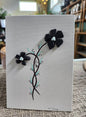 Mark Hanson's Sea Glass Black Flowers