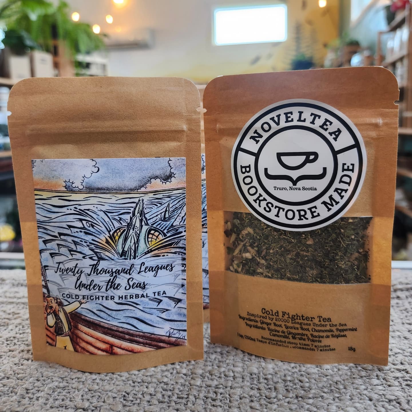 Noveltea Bookstore Teas Twenty Thousand Leagues Under the Sea Herbal Tea